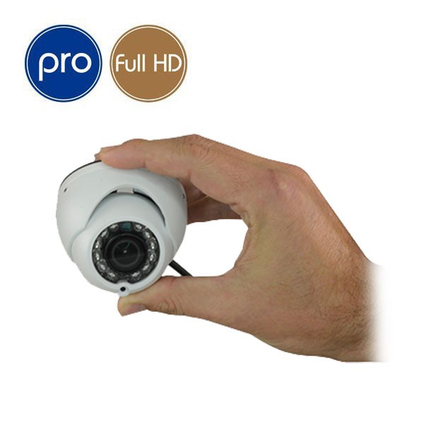 Kit vidéosurveillance 2 caméras Pro Full AHD 4 Mégapixels